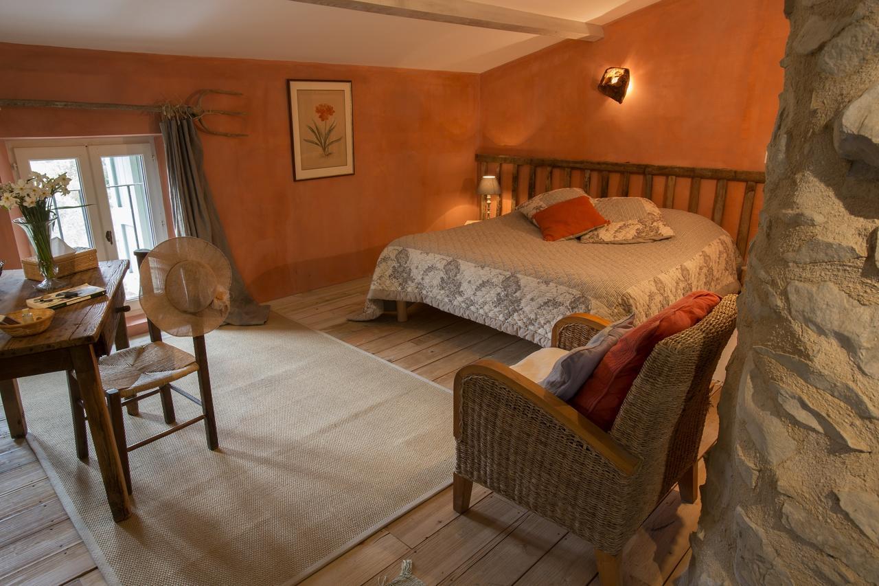 Le Jas De Peguier Bed and Breakfast Châteauneuf-Val-Saint-Donat Exteriör bild
